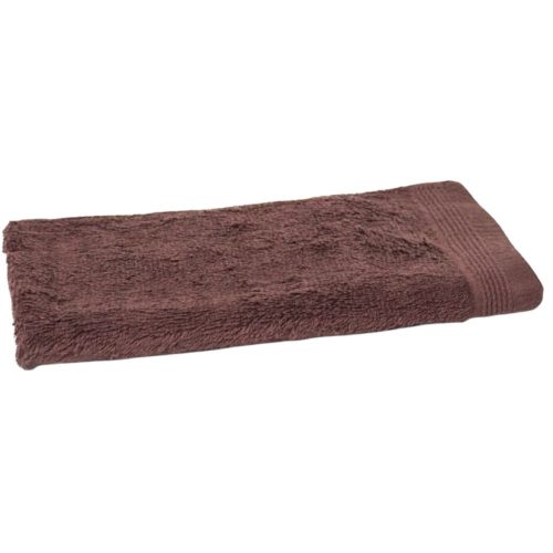 Aqua kéztörlő 30×50 cm – 100% pamut, 500 g/m² (barna)