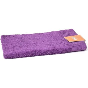 Aqua kéztörlő 30×50 cm – 100% pamut, 500 g/m² (lila)
