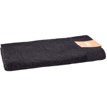   Aqua kéztörlő 30×50 cm – 100% pamut, 500 g/m² (fekete)