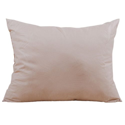 Almohada media con estampado Latte 50×70 cm – microfibra, 500 g