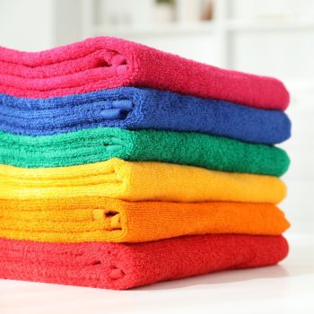Toallas de colores